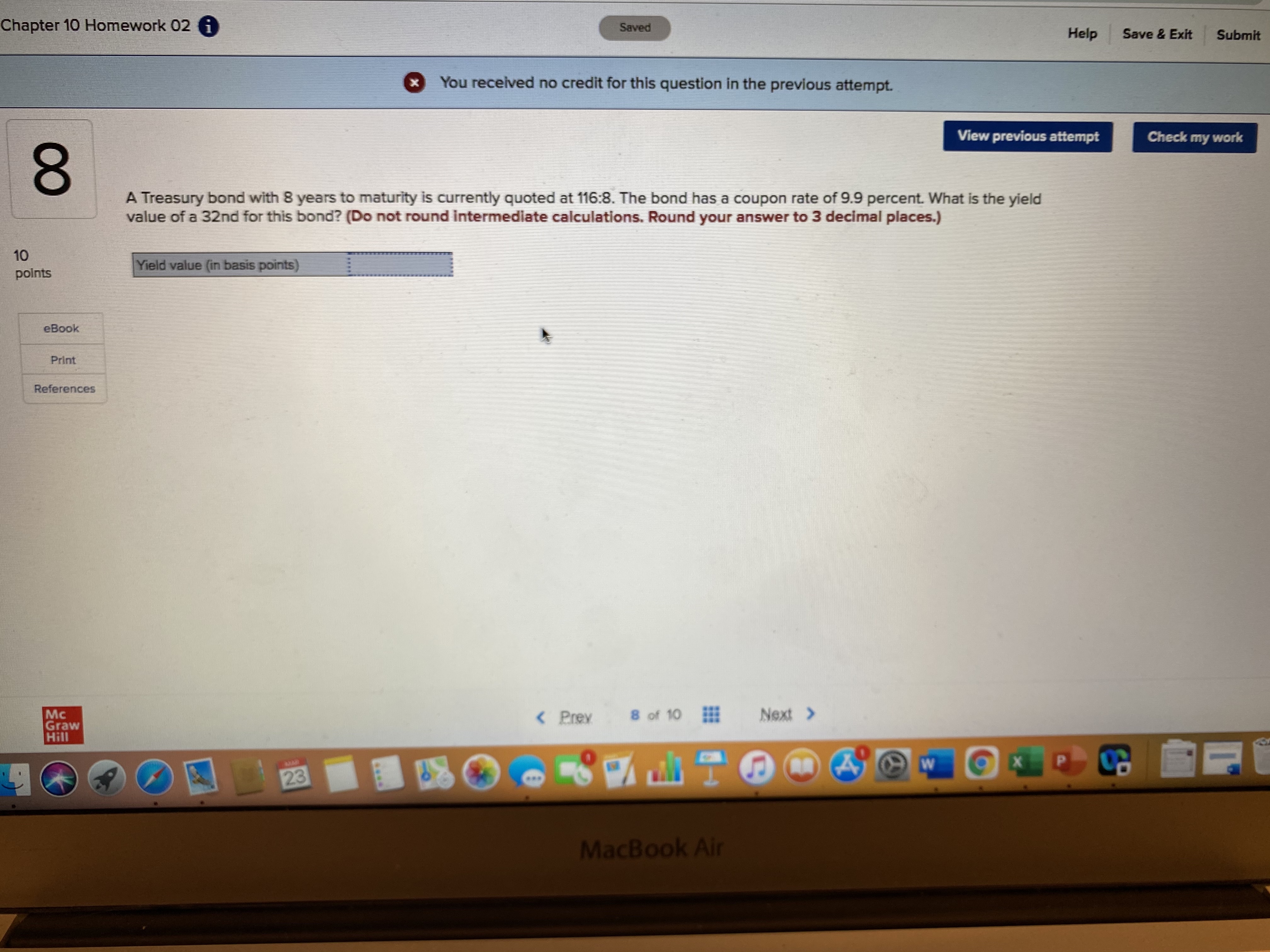 Chapter 10 Homework 02 i Saved Help Save & Exit