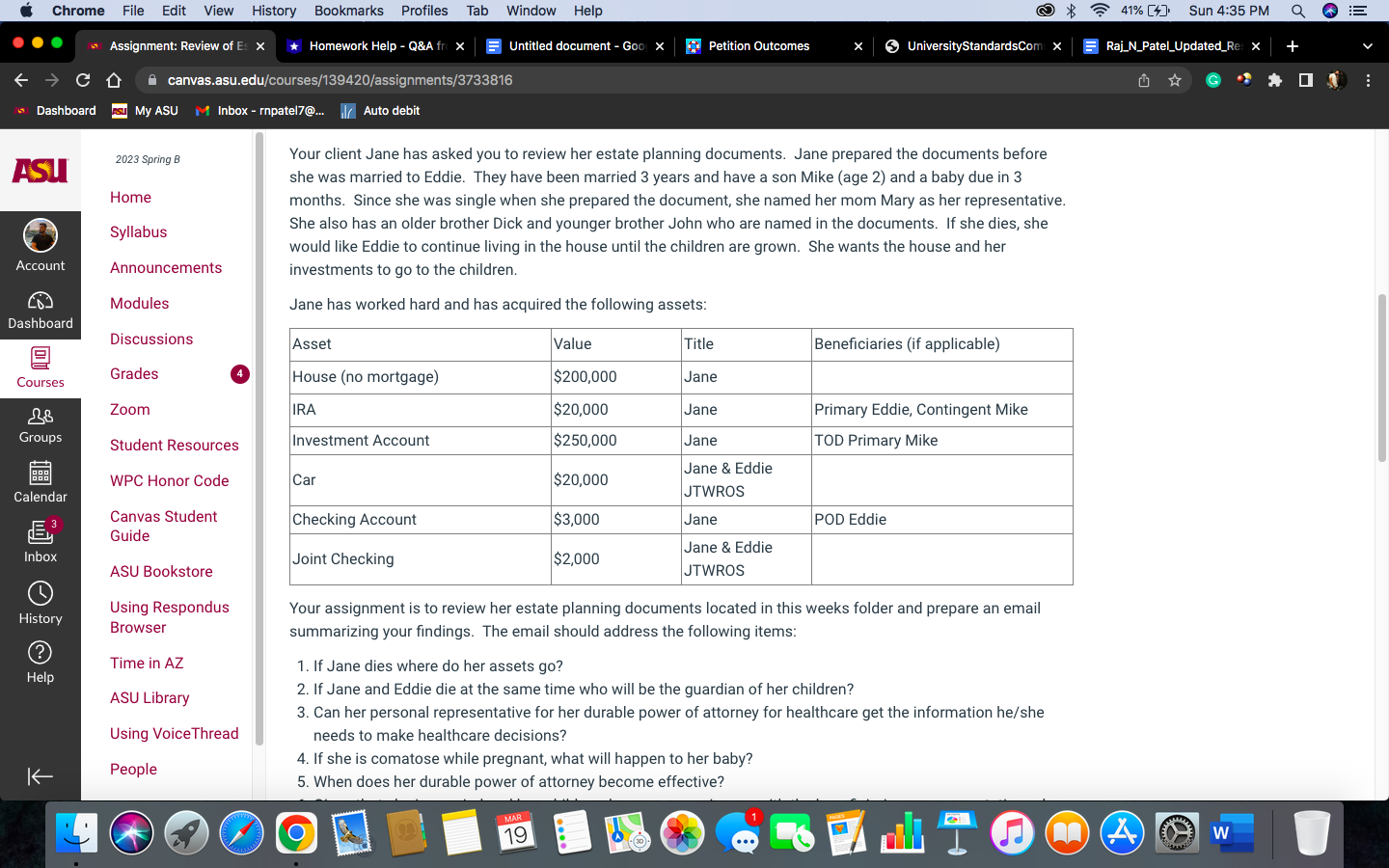 Chrome e Edit View History Bookmarks Profiles Tab