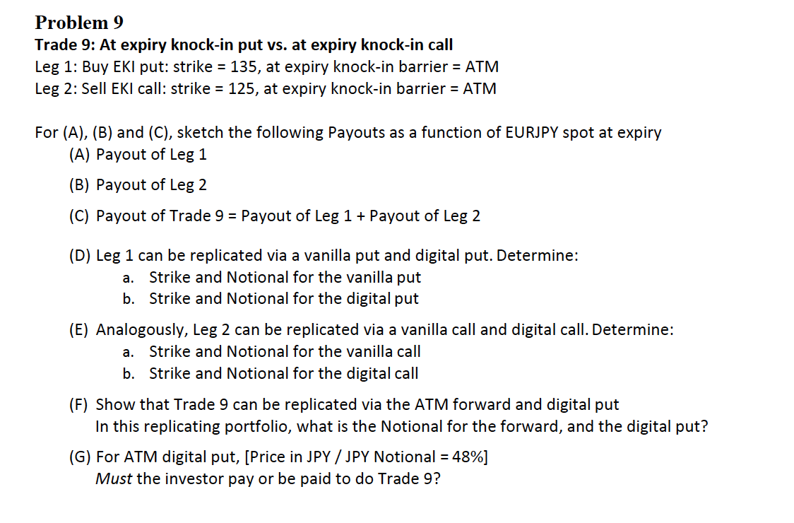 Problem Set 11 Unless otherwise stated, for