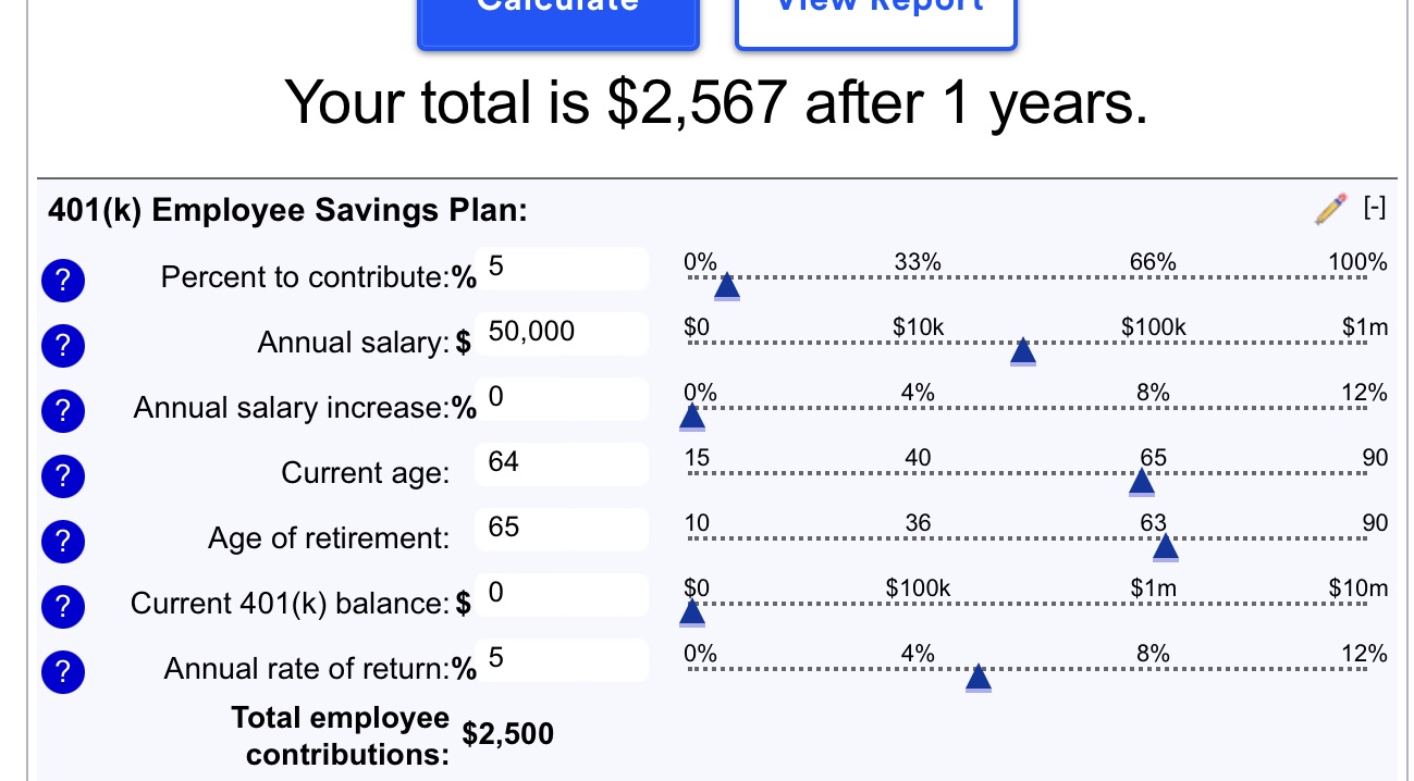 Please explain to me the calculation to get to