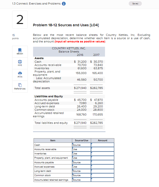 1.3 Connect: Exercises and Problems ) Saved 2