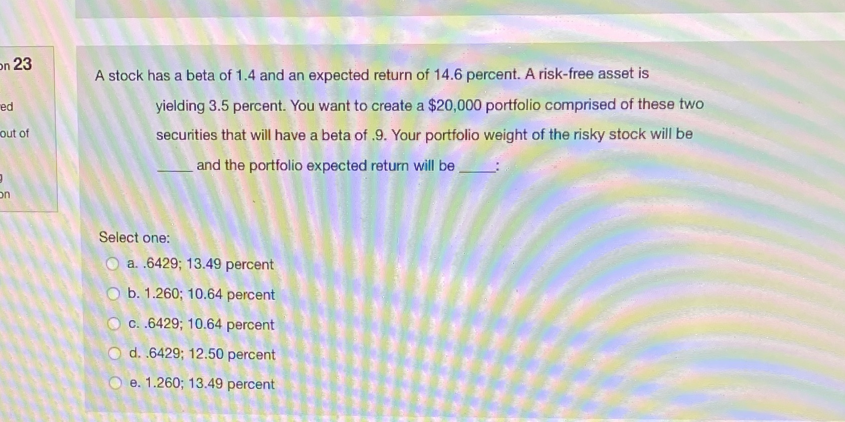Please help me solve this problem! #23 on 23 A