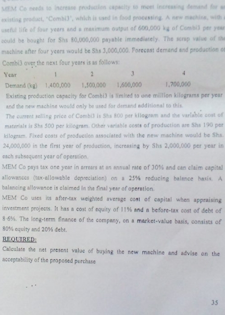 I don't know what I have to do MEM Co needs to