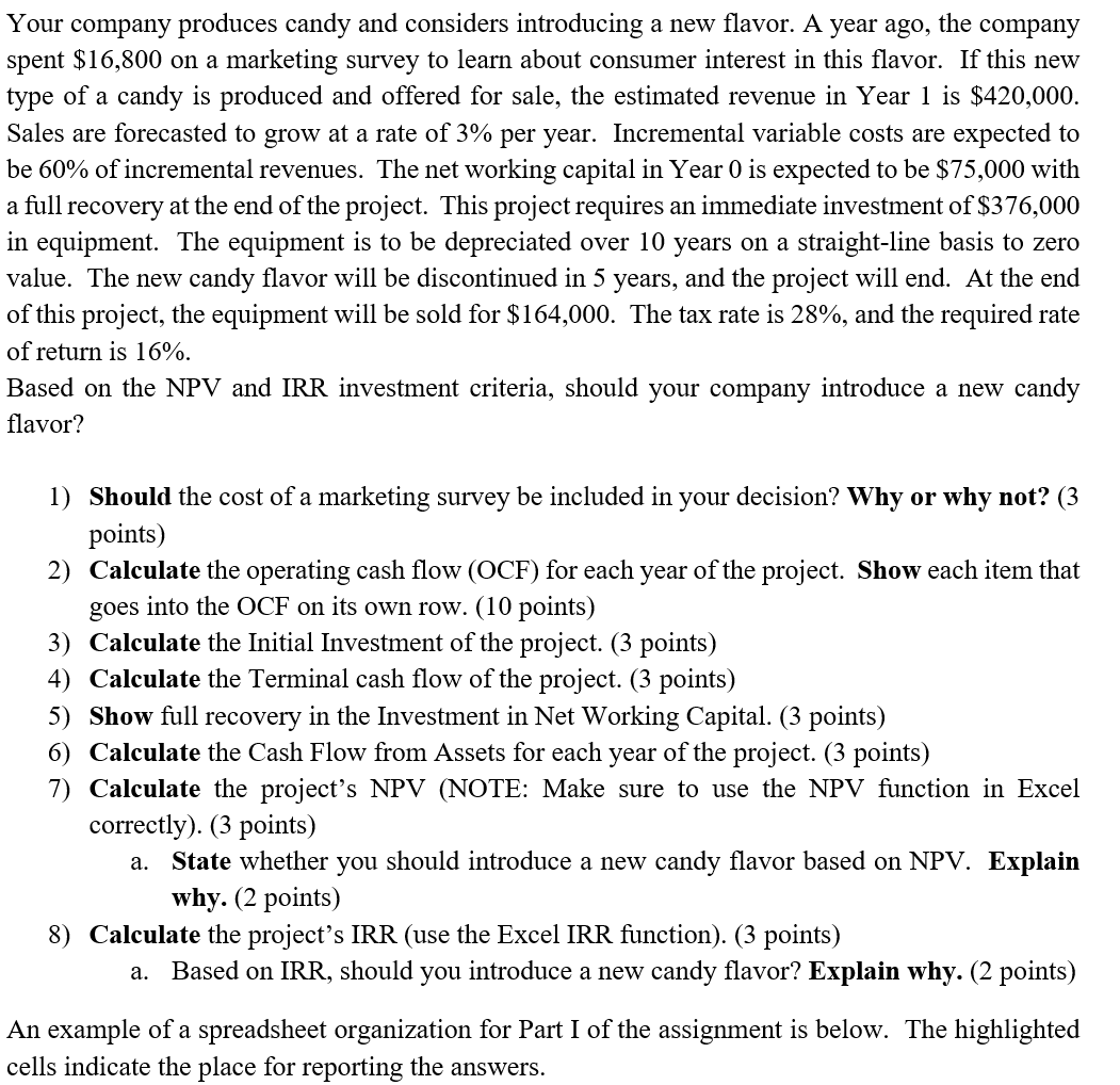 Show your solution for the following problem