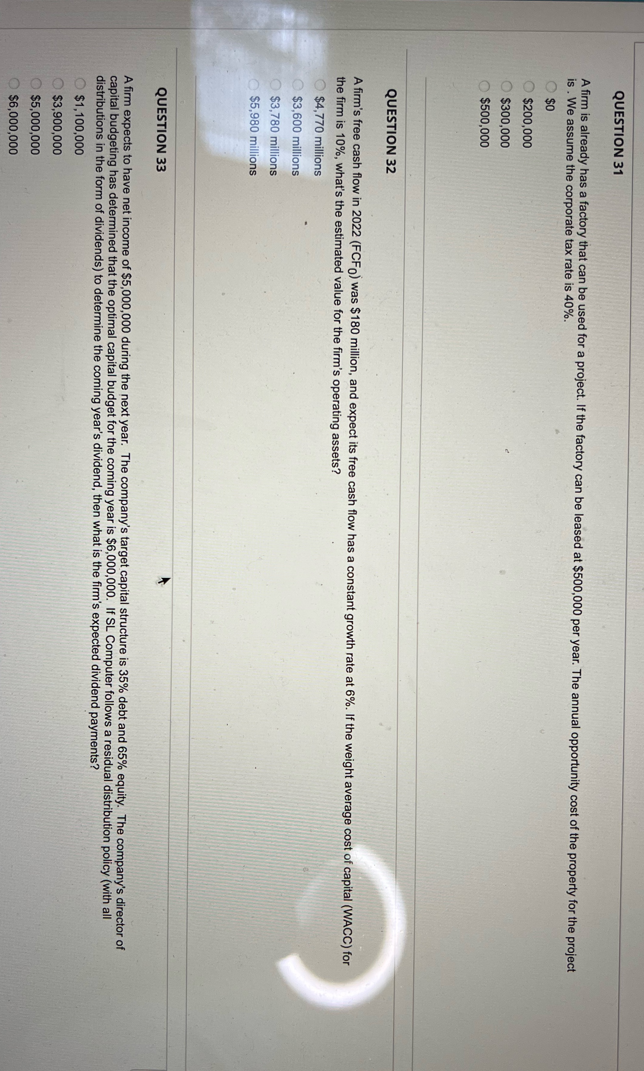 Please provide steps and answer to problems