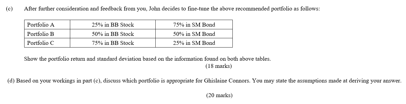 Please solve for all parts. For part (c), solve