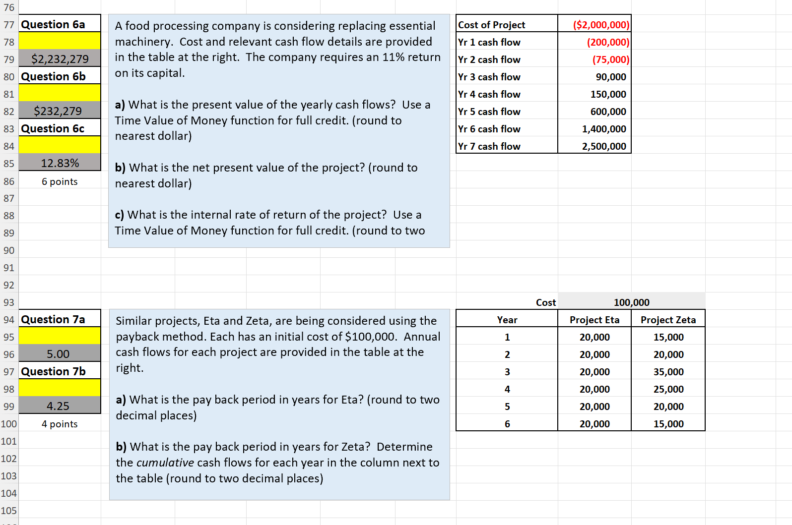 Question 43 Question 4b 43 4 points 45 46 47 48