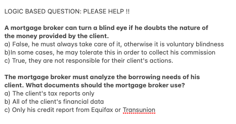 Article 16.8 Mortgage brokers must appropriately