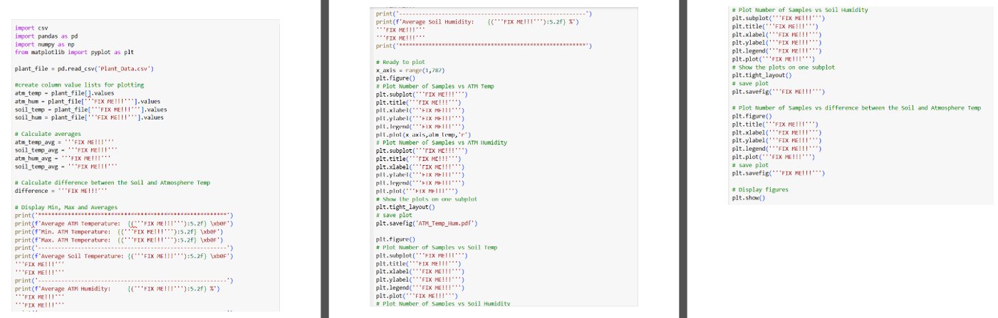 \ # Plot Number of Samples vs Soil Humidity plt .