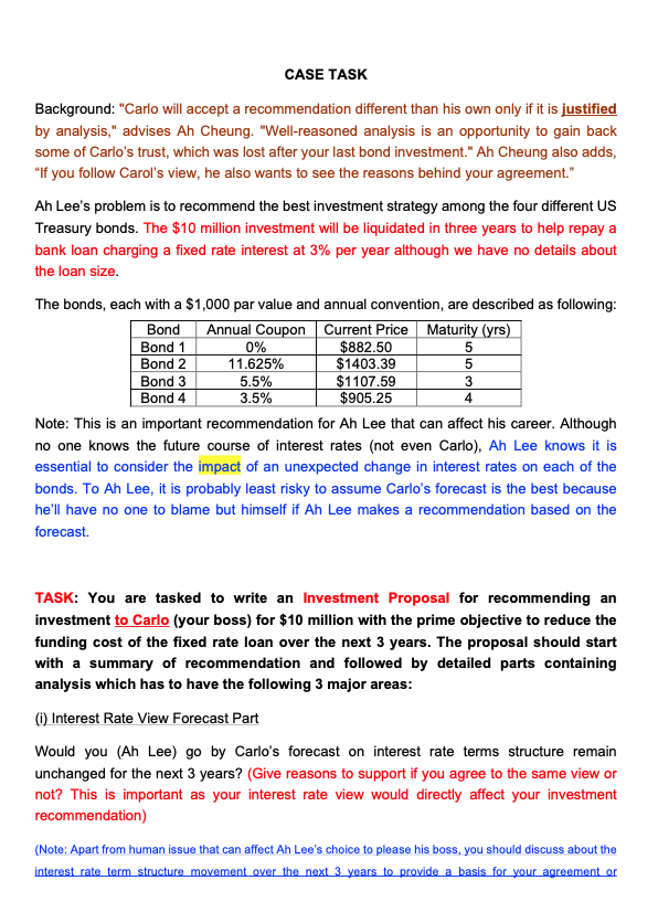if the interest rate rises, what would be
