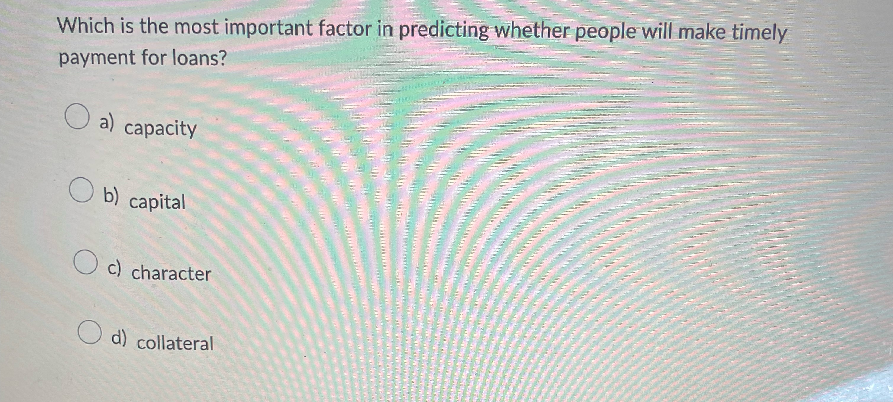 Which is the most important factor in predicting