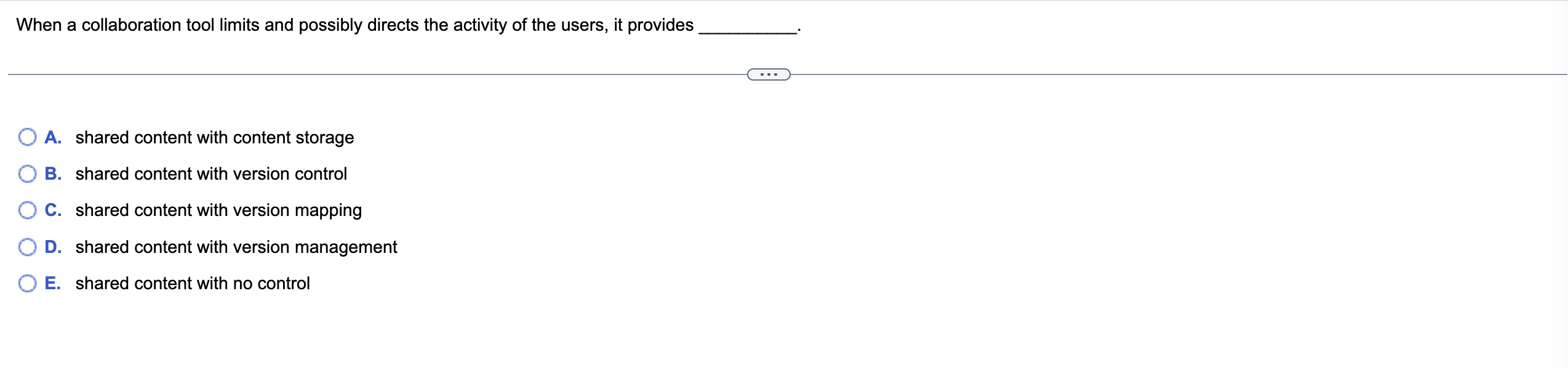When a collaboration tool limits and possibly