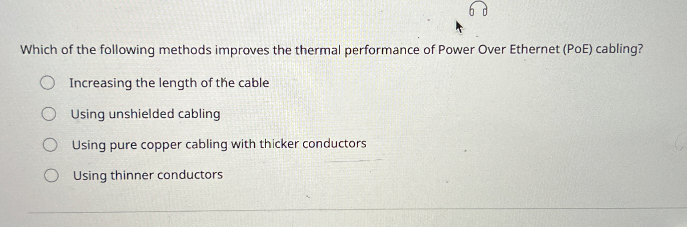 Which of the following methods improves the