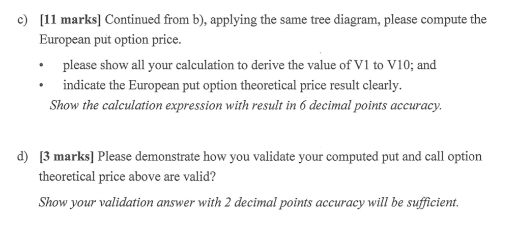 [30 marks] Below information is the current