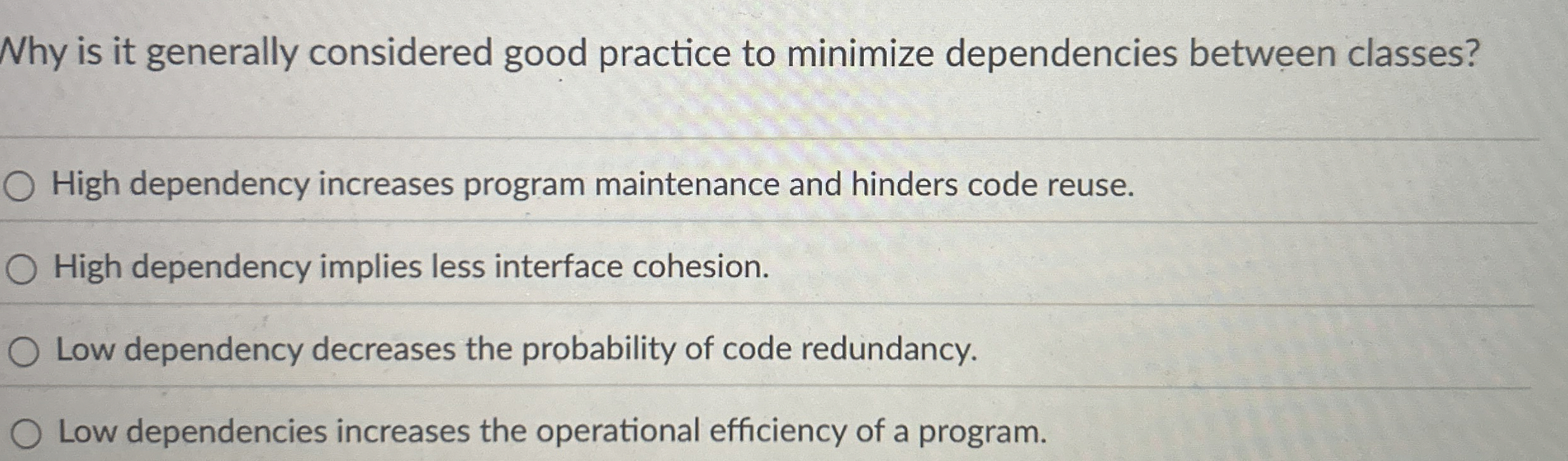Why is it generally considered good practice to