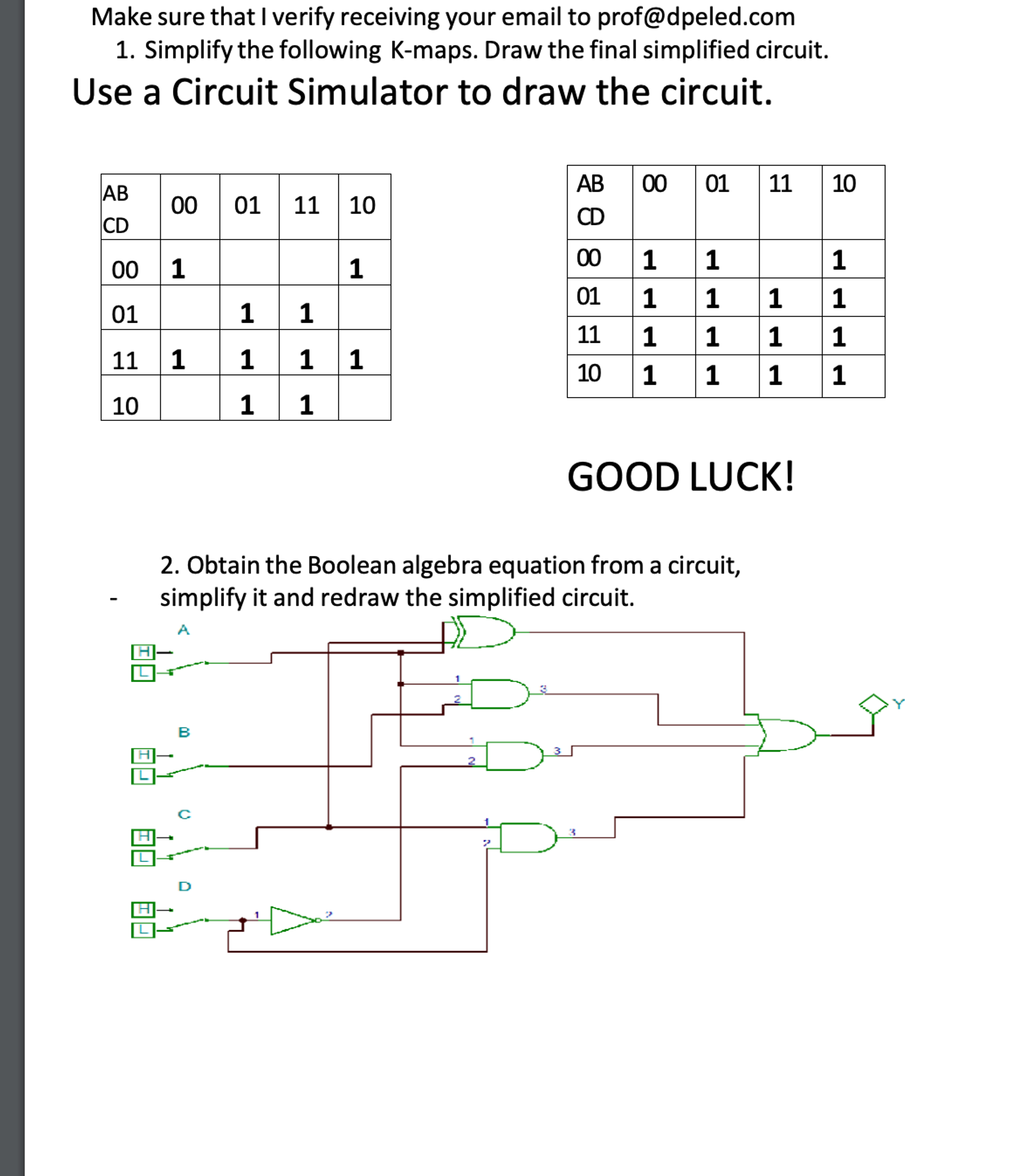 Make sure that I verify receiving your email to