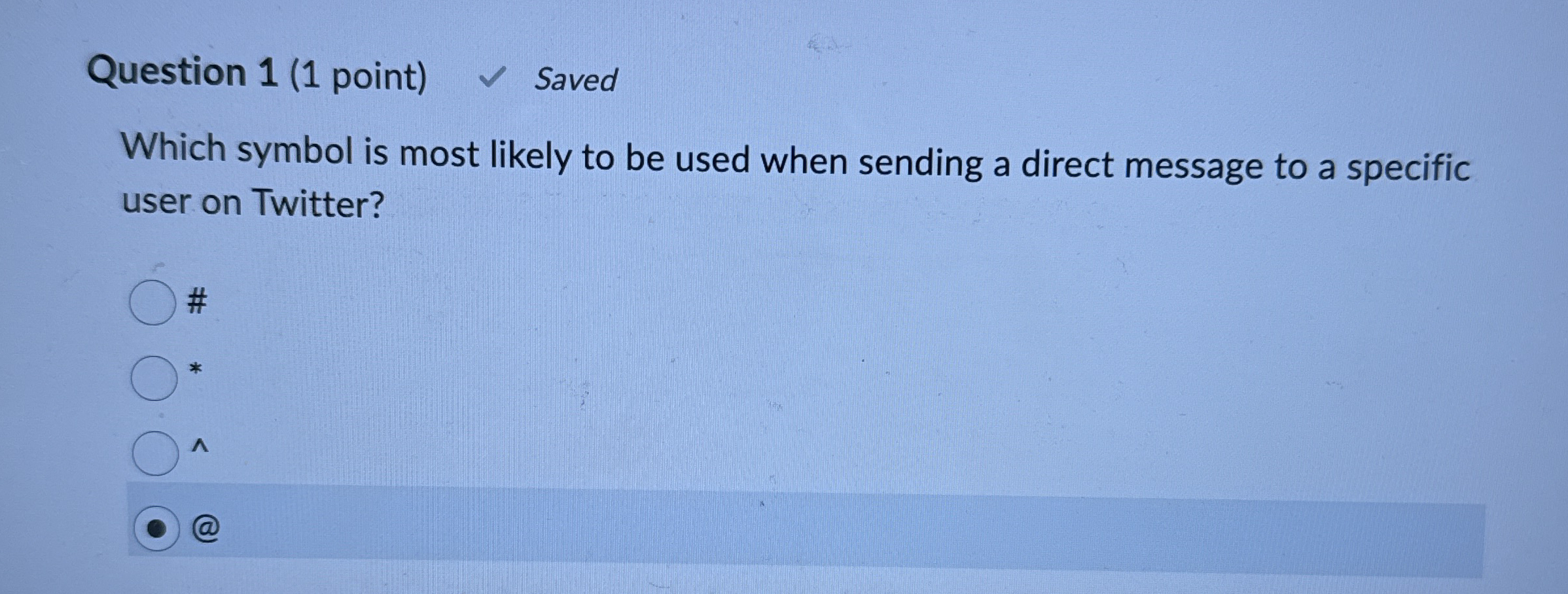 Question 1 0 ( 1 point ) AOLs biggest