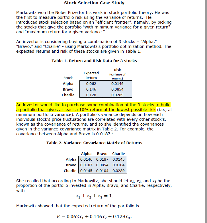 Question : 1. (30% of the grade) Can you