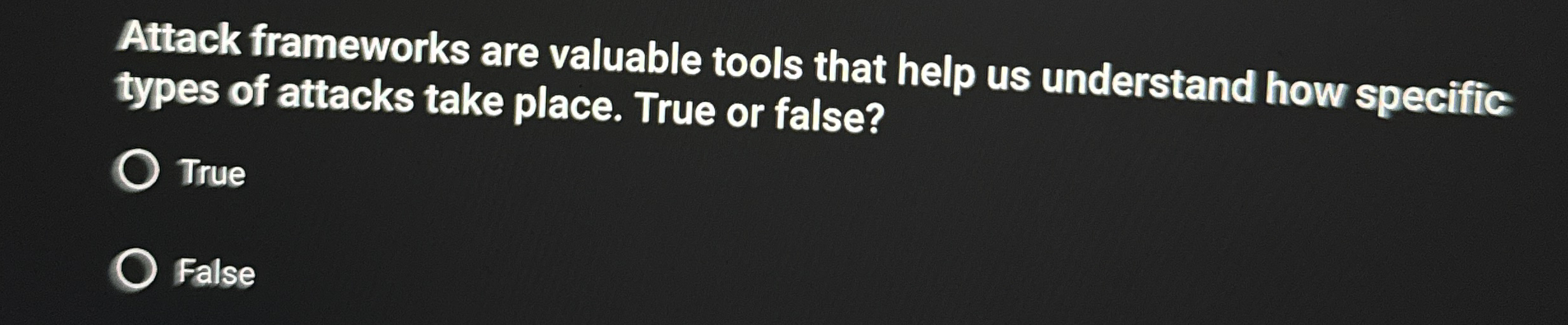 Attack frameworks are valuable tools that help us
