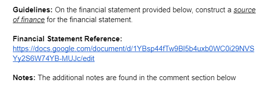 copy and paste the reference here below Financial