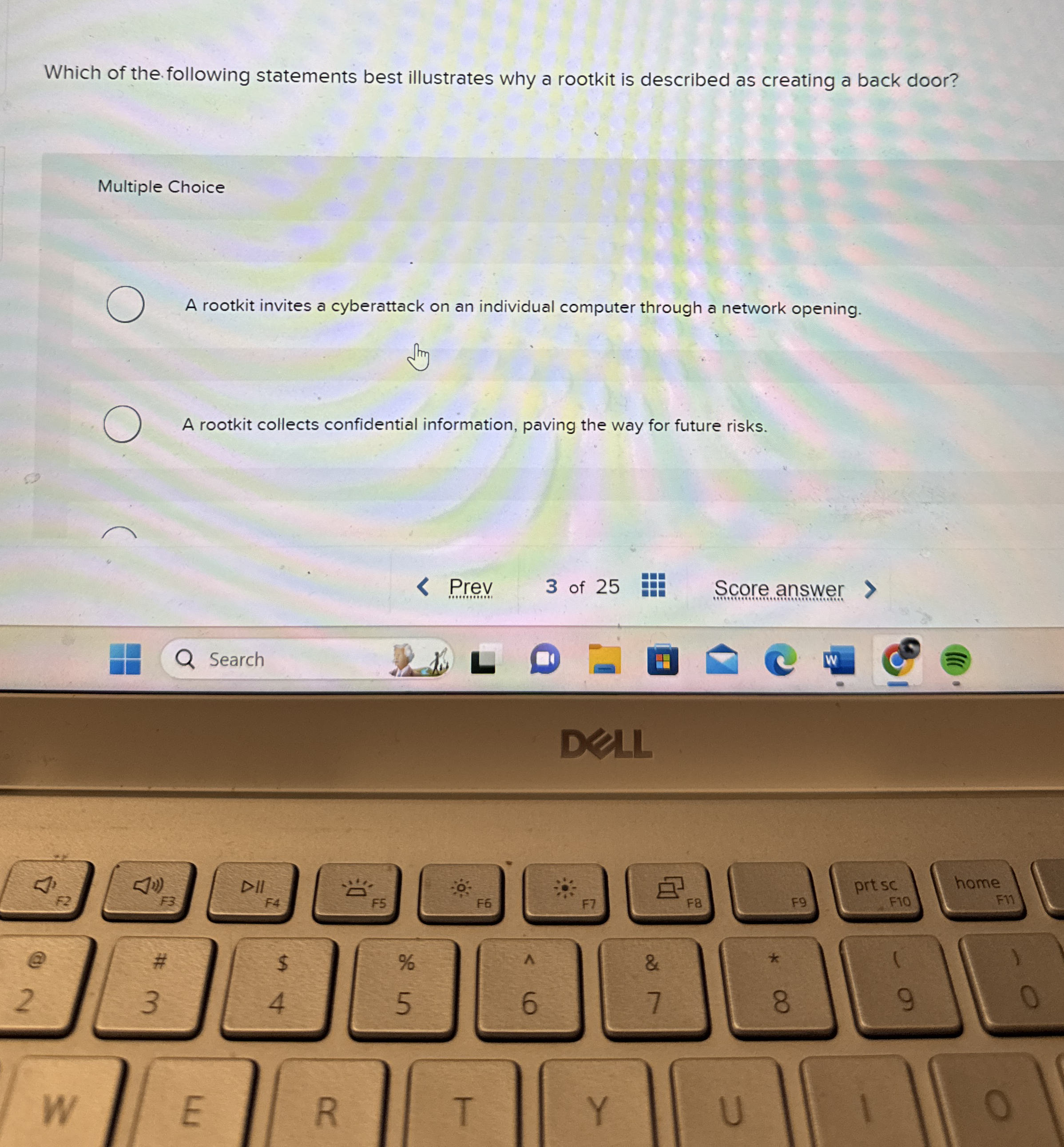 Which of the following statements best