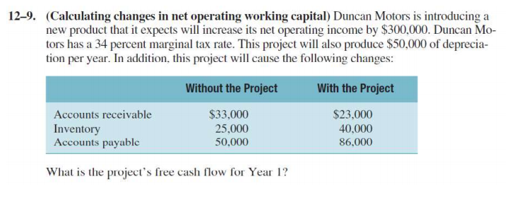 QUESTION 6 1210. {Calculating changes in net
