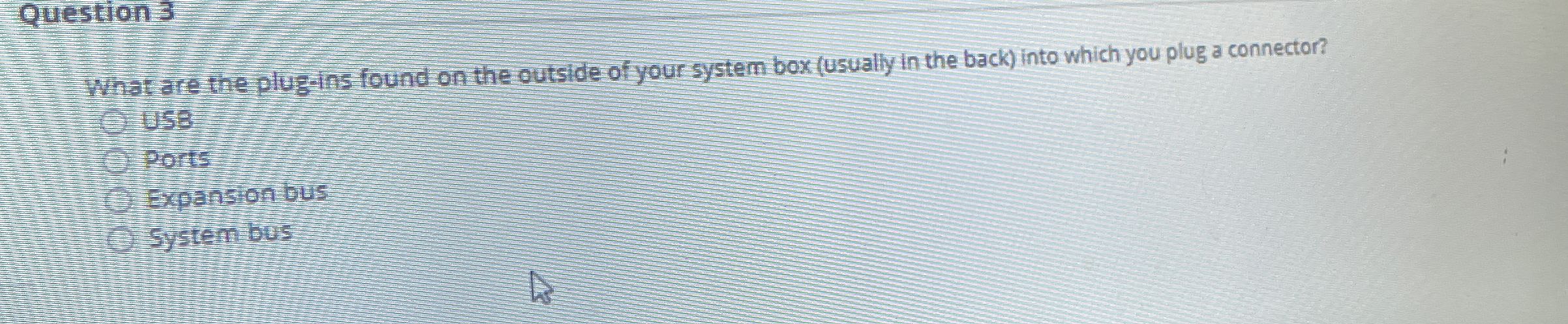 Question 3 What are the plug - ins found on the