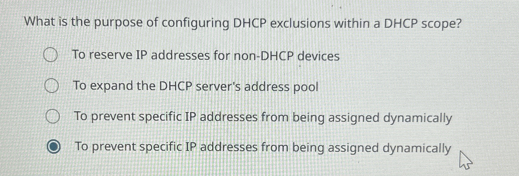 What is the purpose of configuring DHCP