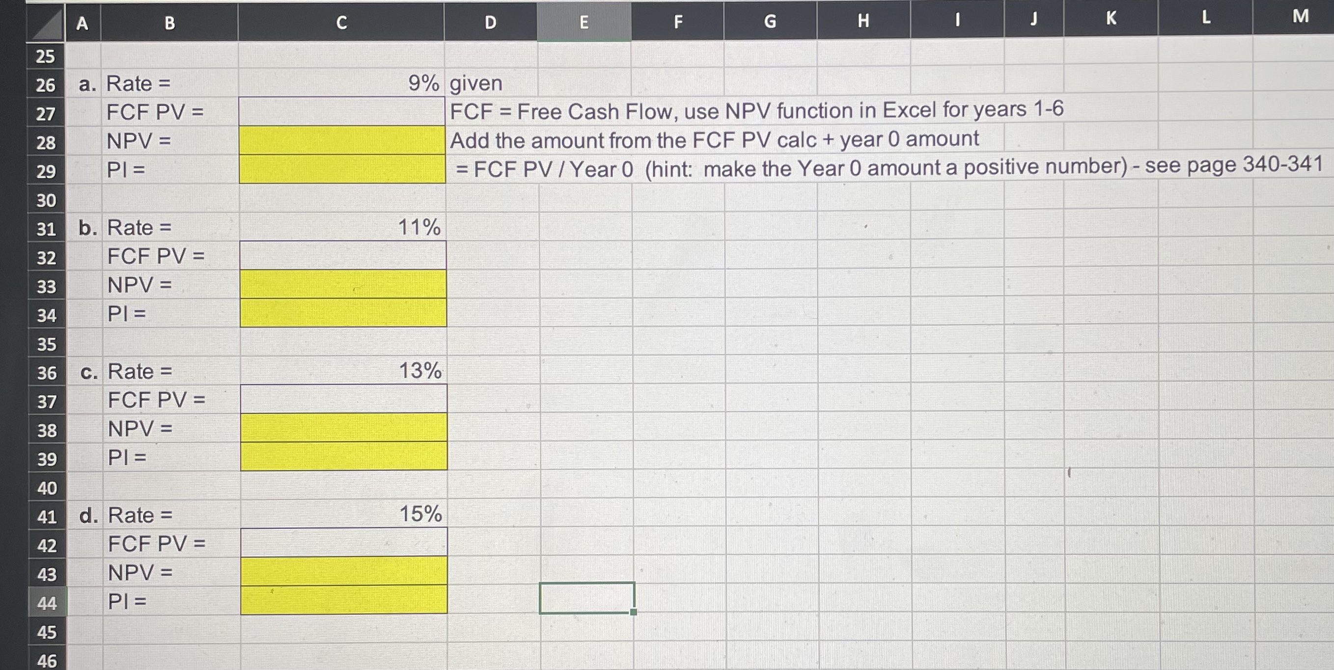 please solve : - please use the same format when