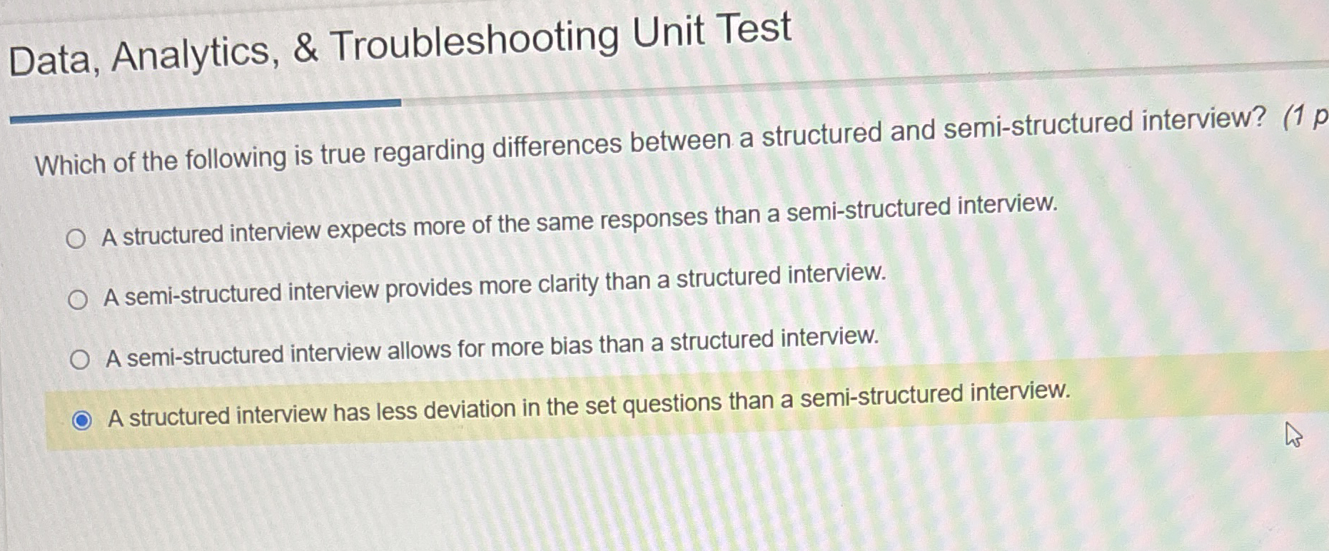 Which of the following is true regarding