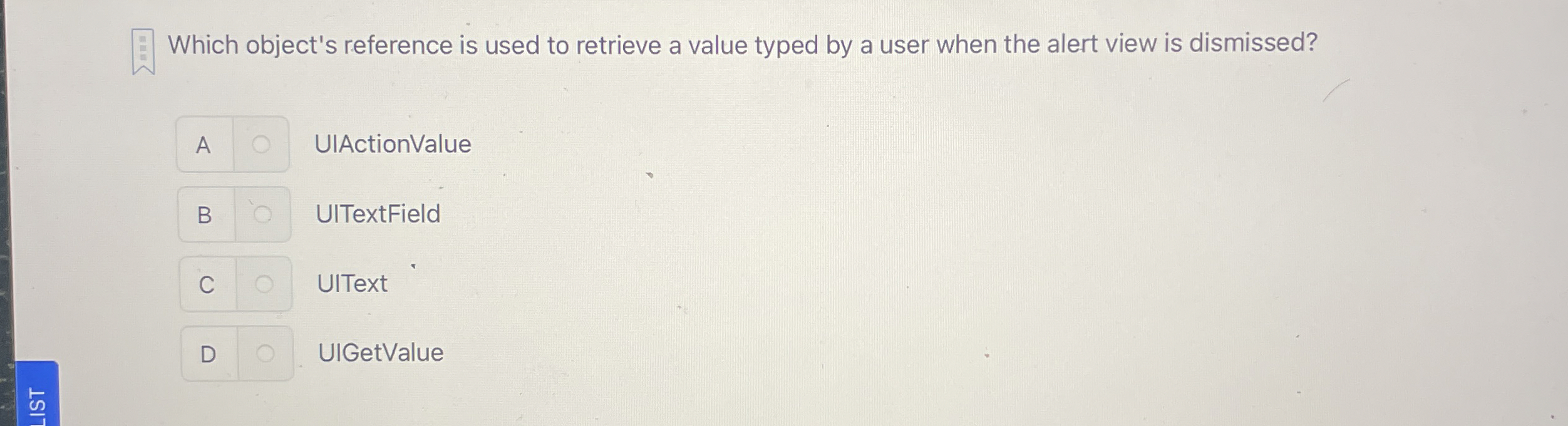 Which object's reference is used to retrieve a