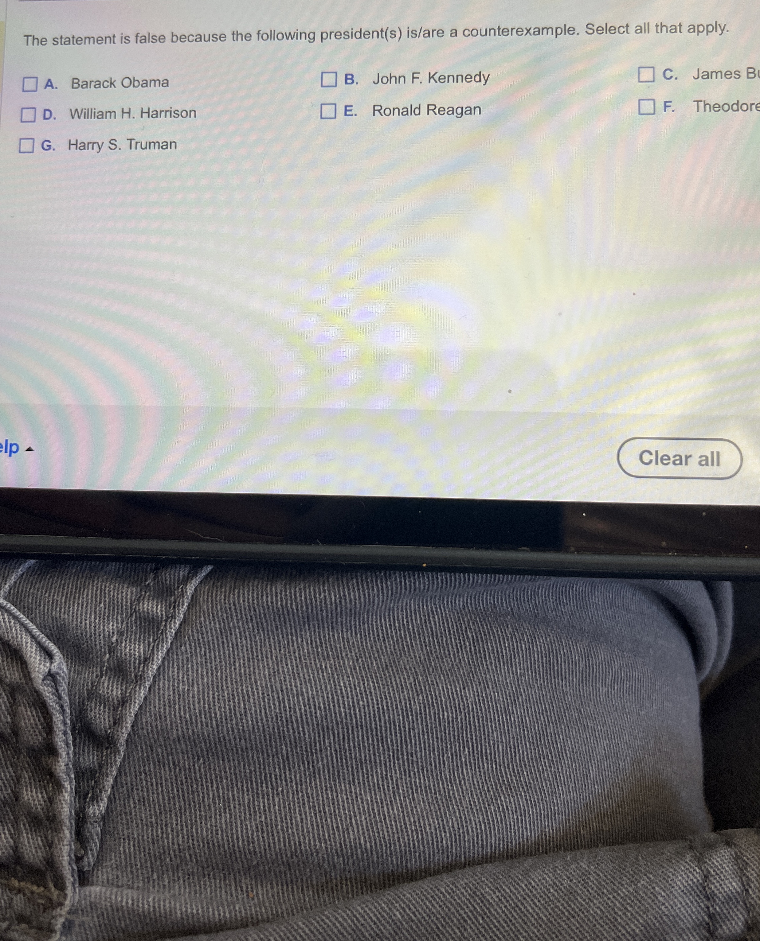 The statement is false because the following