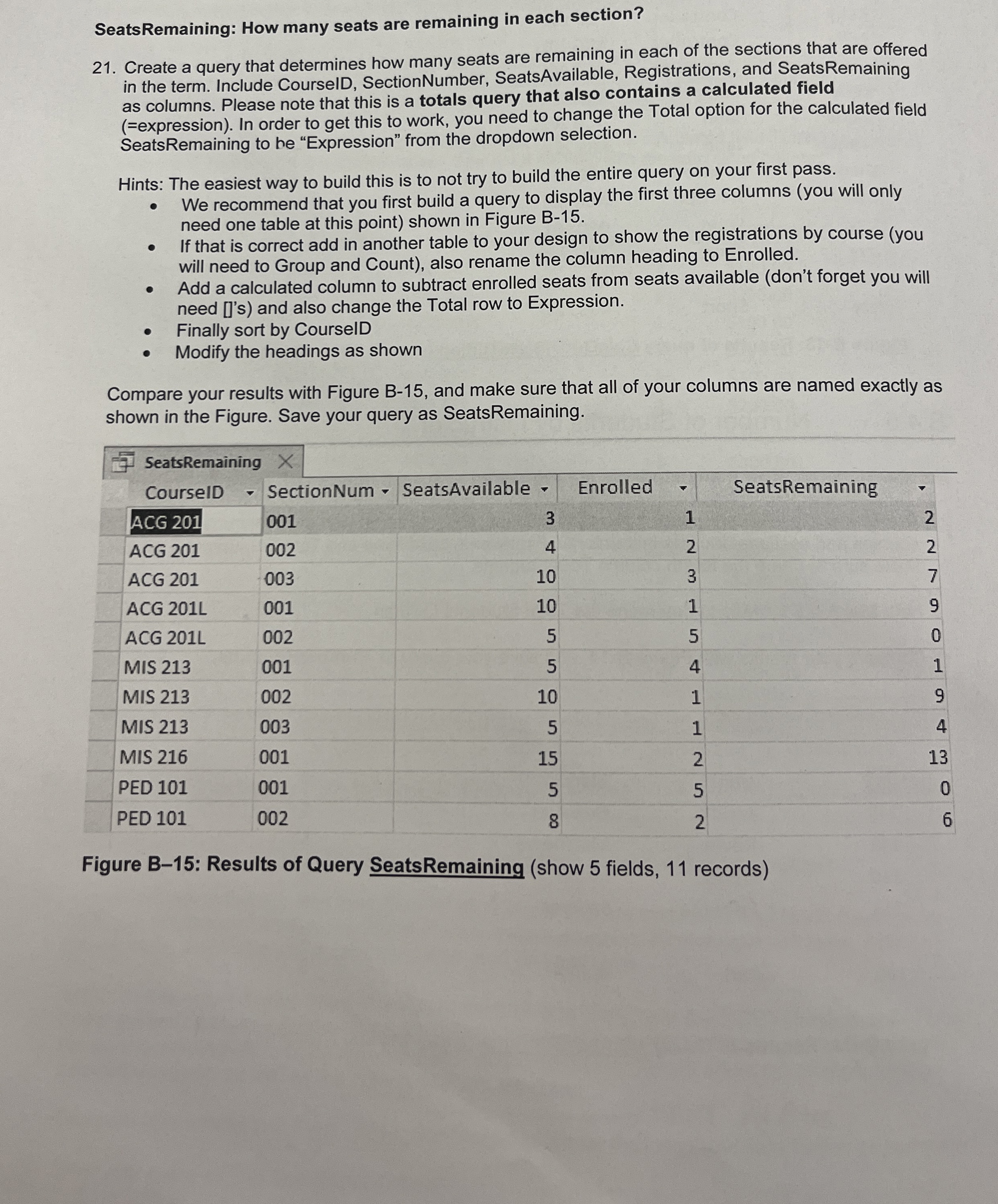 SeatsRemaining: How many seats are remaining in