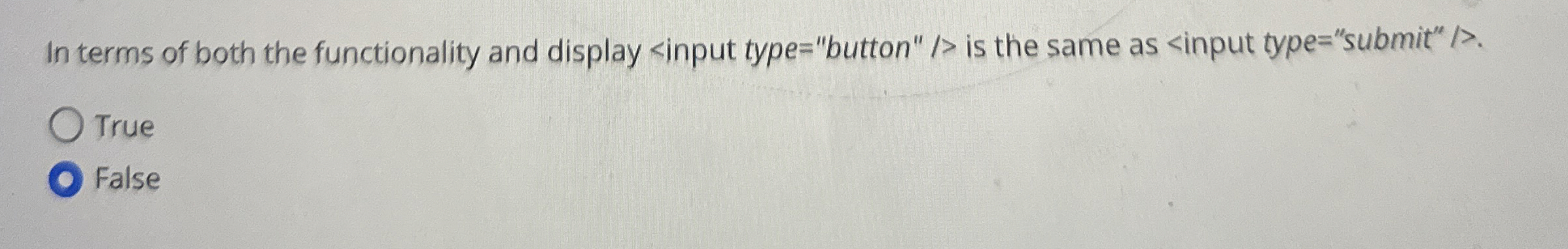 In terms of both the functionality and display /