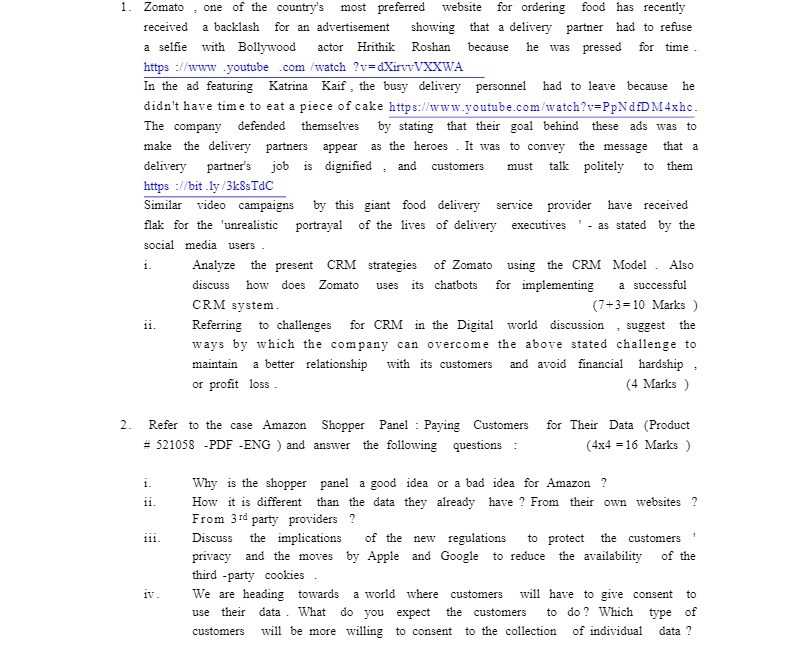 1 - Zomato , one of the country's most