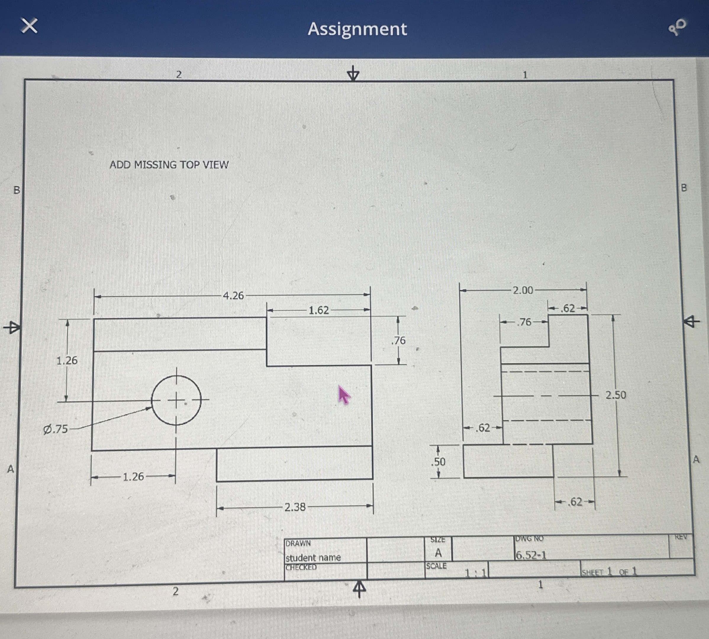 ADD MISSING TOP VIEW