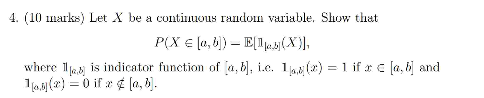 code class = "asciimath" > ( 1 0 marks ) Let x be