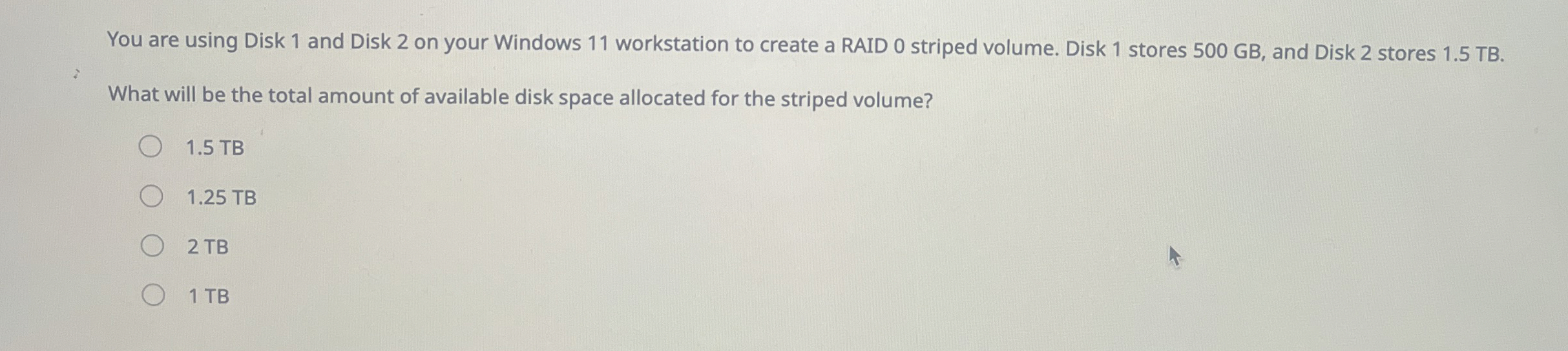 You are using Disk 1 and Disk 2 on your Windows 1