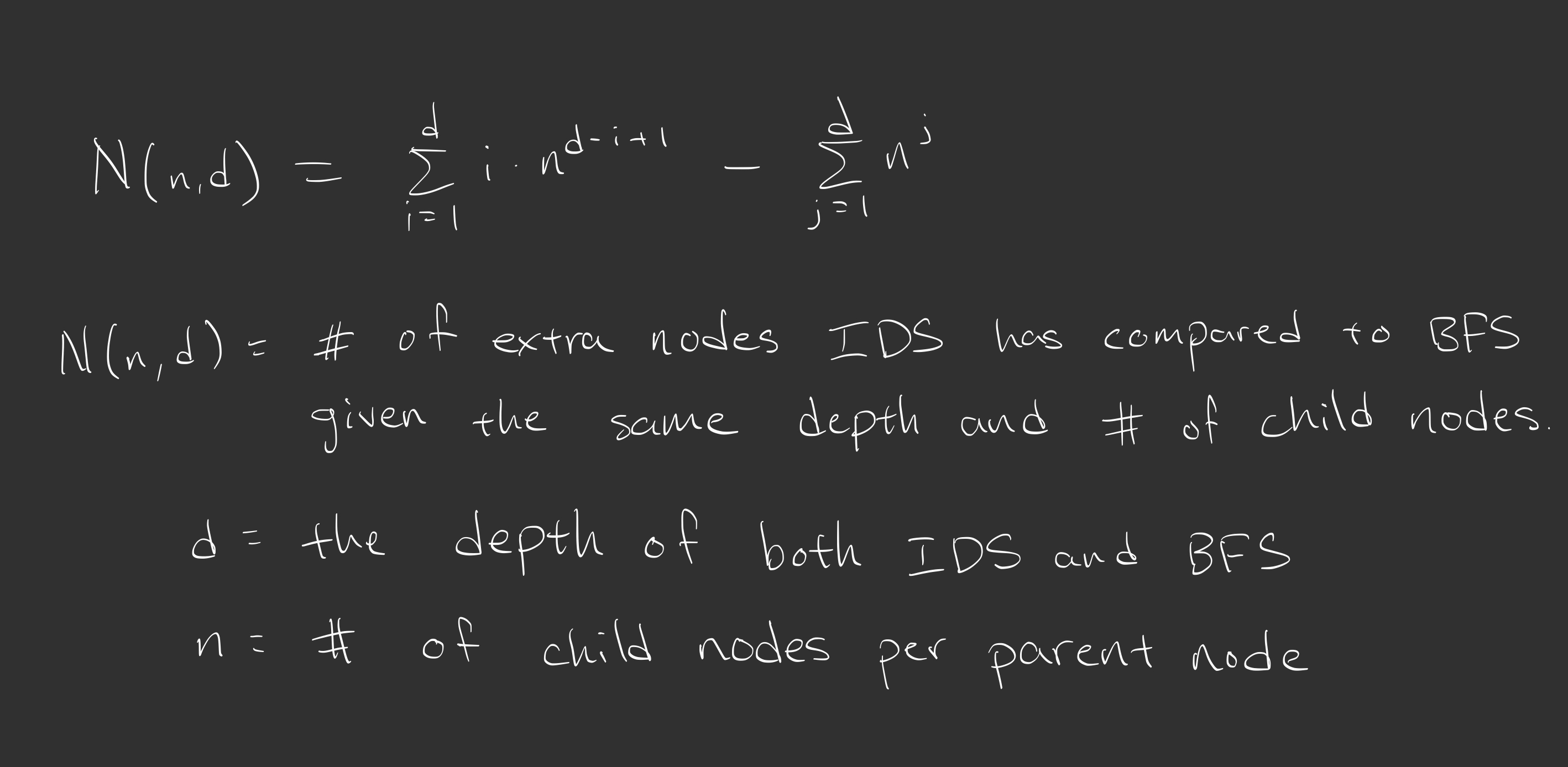 can you simplify the N ( n , d ) ? N ( n , d ) =