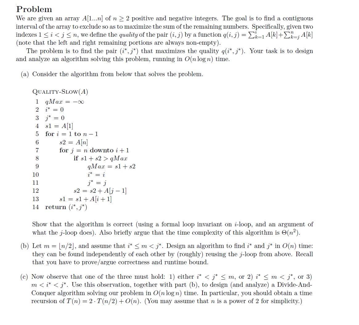 Please help me with b , c Poblem We are given an