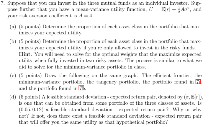 Please help the question 7 Problem 3. The