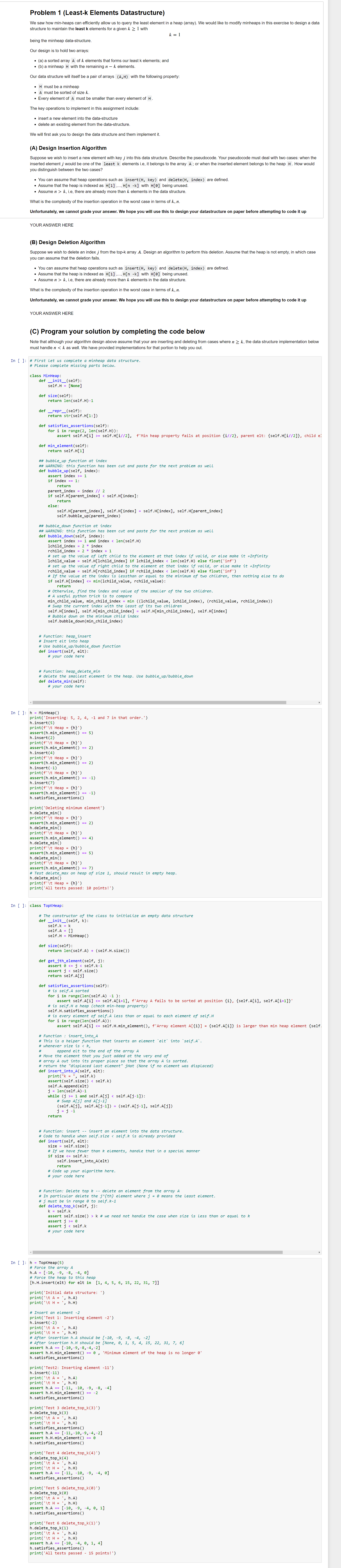 I already solved part A and B . I need help in