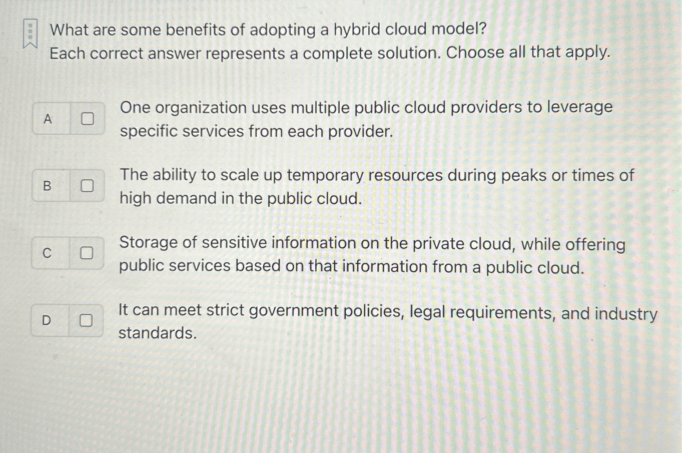 What are some benefits of adopting a hybrid cloud