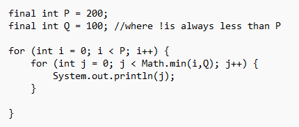 Determine the time complexity of the following