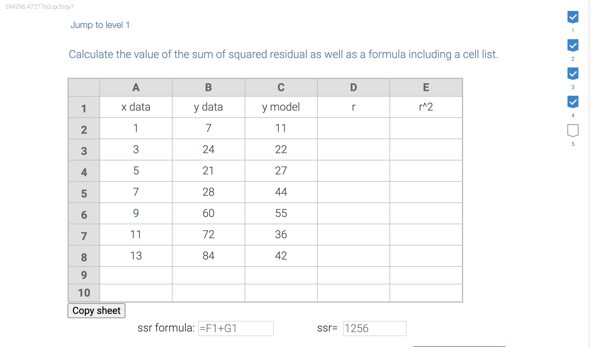 zybooks 8 . 2 . 1 optimizing model fits 5 9 4 2 9