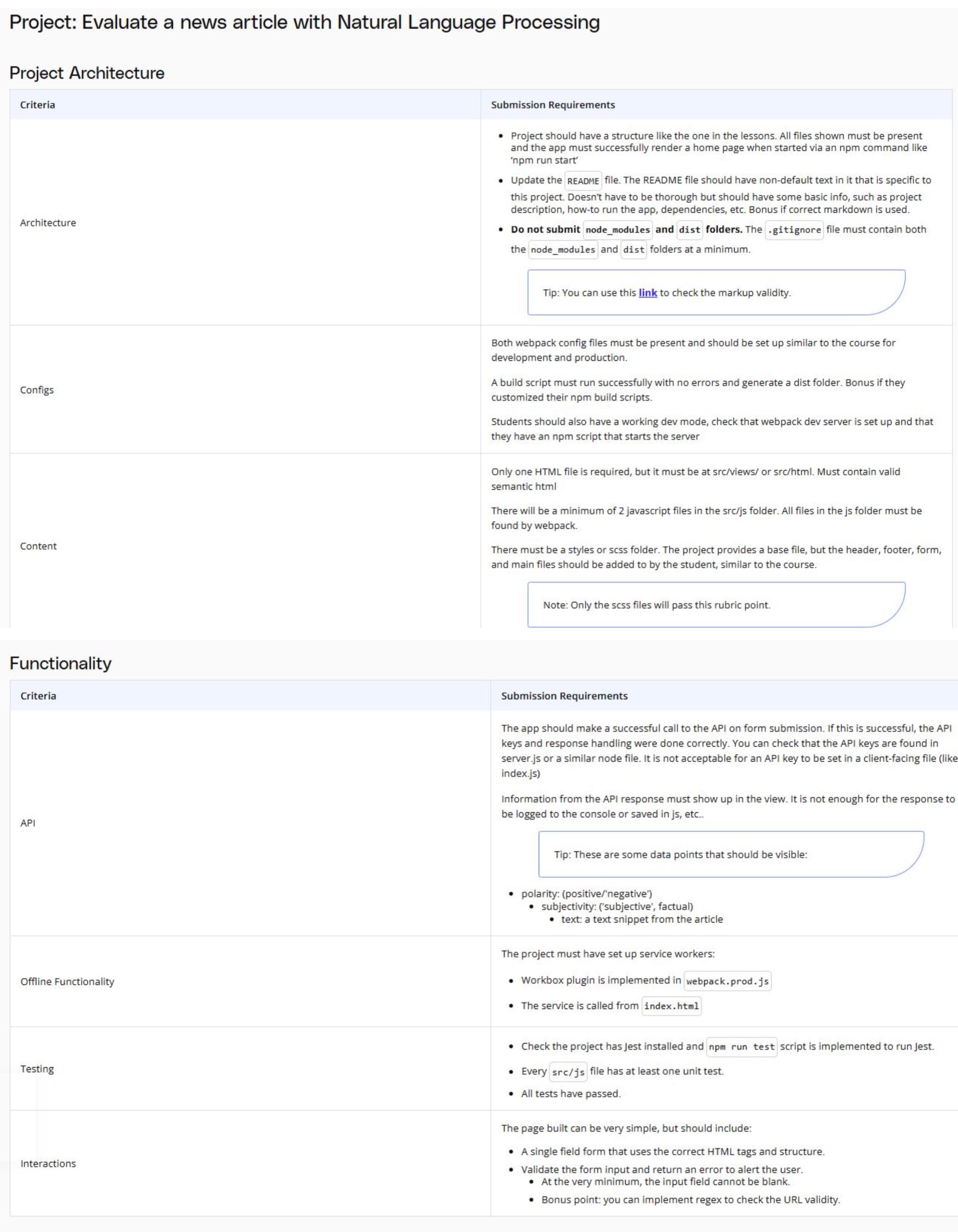 vs code project Evaluate a news article with