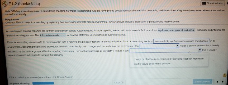 QUESTION 1 Course Learning Outcome (CLO) 1: