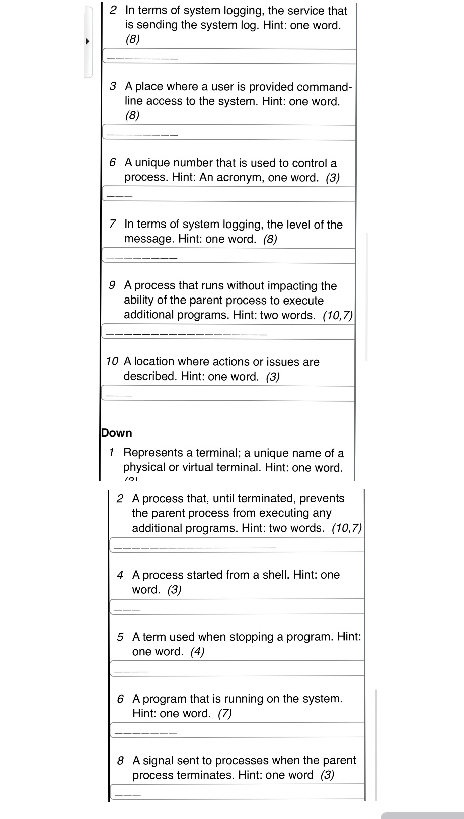 2 In terms of system logging , the service that