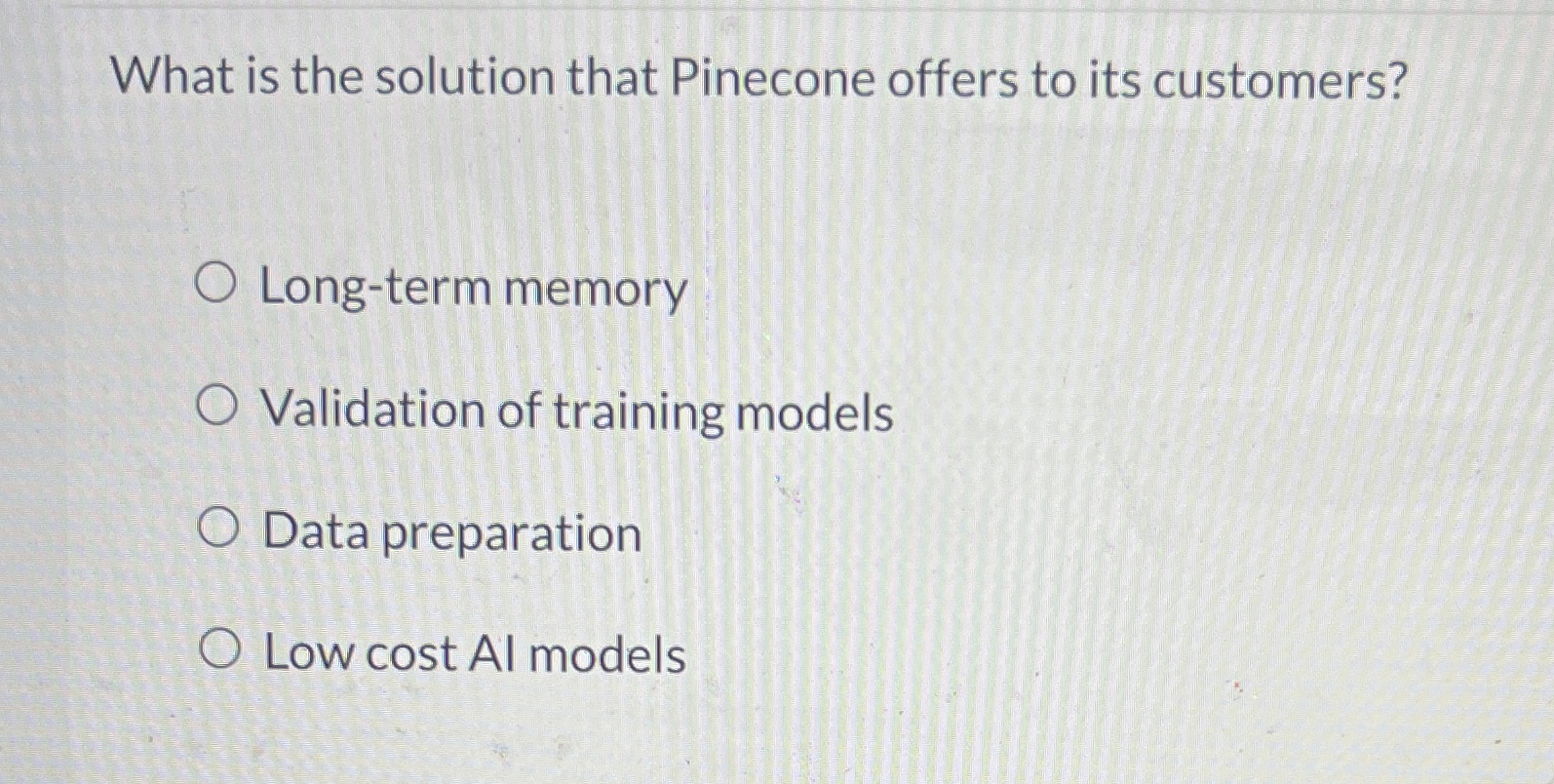 What is the solution that Pinecone offers to its
