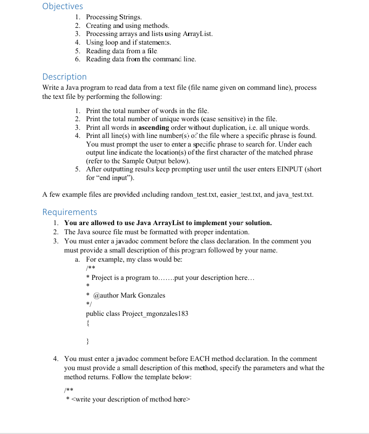 sortList Method: implement INSERTION SORT to sort